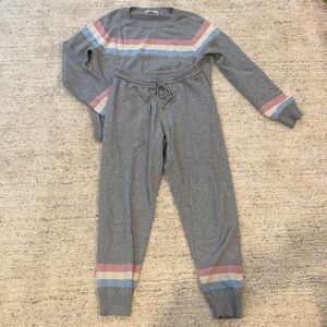 Wild Honey Gray Knit sweater set